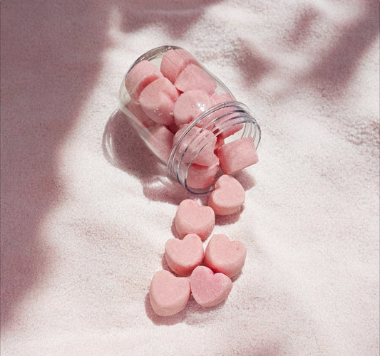 Foaming scrub tablets