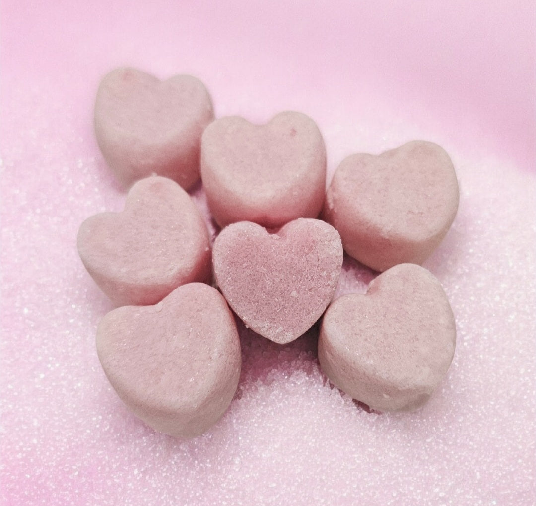 Foaming scrub tablets