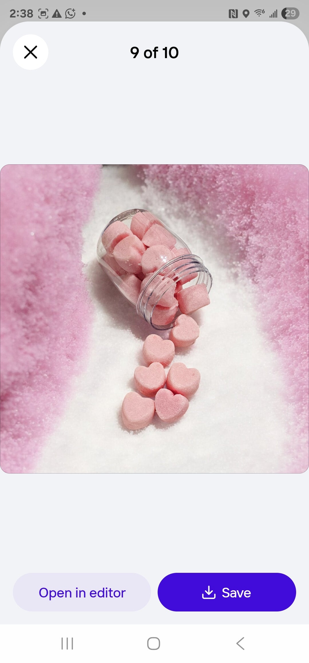 Foaming scrub tablets